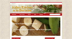 Desktop Screenshot of aidaskitchenboricua.com